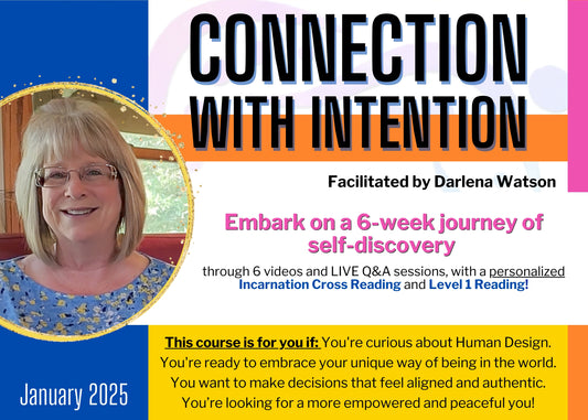 Connection with Intention - January 2025 Class